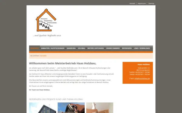 haasholzbau.de