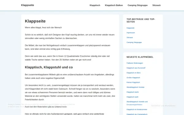 klappseite.de