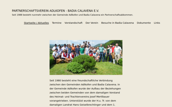 www.partnerschaftsverein-adlkofen.de