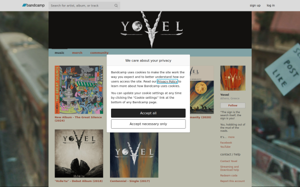 yovel.bandcamp.com