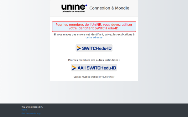 moodle.unine.ch