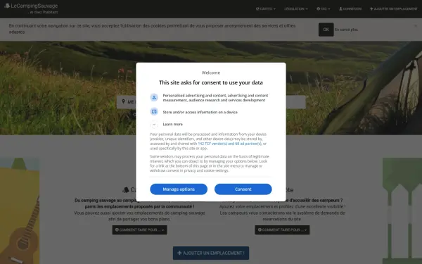 www.lecampingsauvage.fr