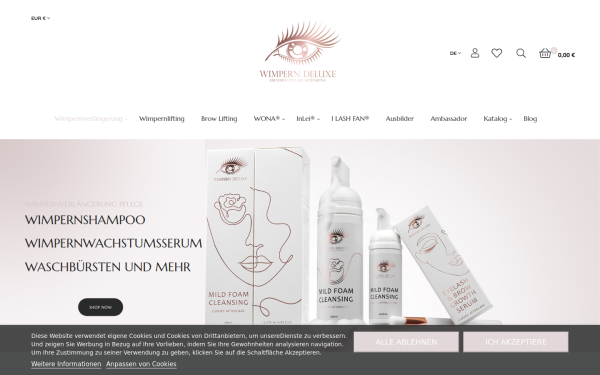 www.wimperndeluxeshop.de