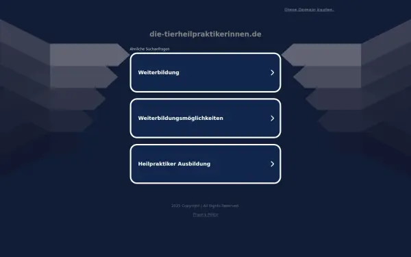 die-tierheilpraktikerinnen.de