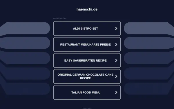haenschi.de