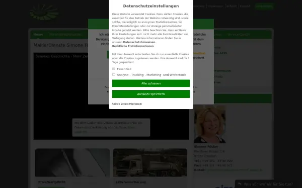 www.maklerdienste-simonefueckel.de