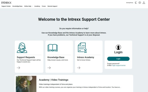 support.intrexx.com