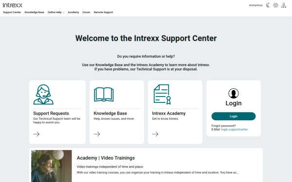 support.intrexx.com