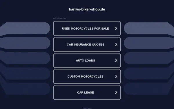 harrys-biker-shop.de