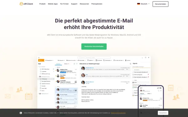 de.emclient.com