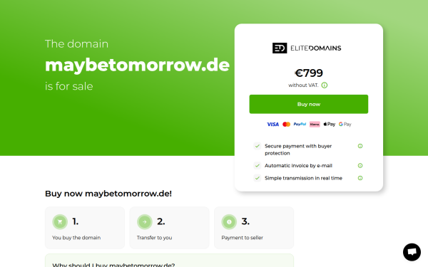 maybetomorrow.de