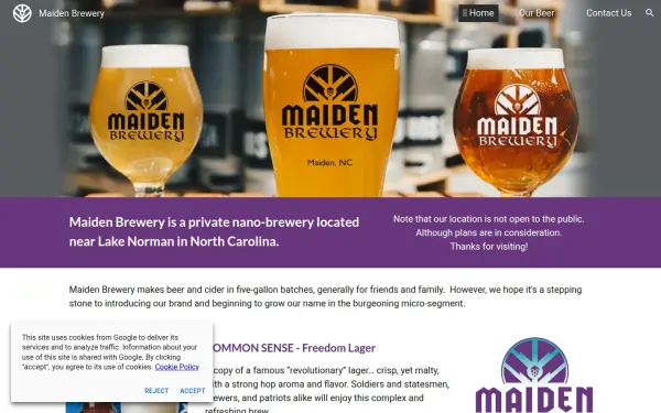 www.maidenbrewery.com