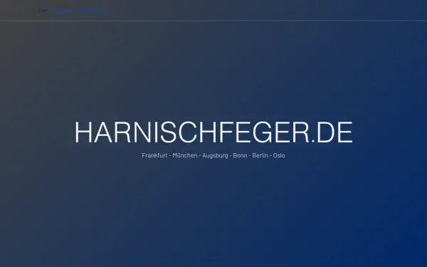 harnischfeger.de