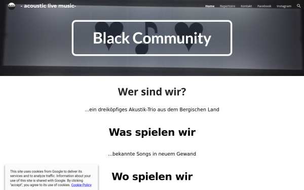 www.blackcommunity.band
