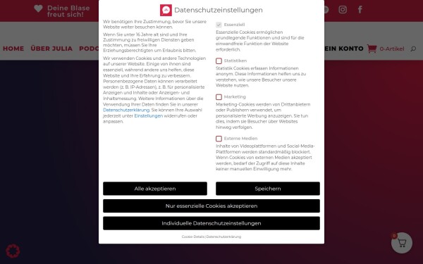blasenentzuendungslos.eu