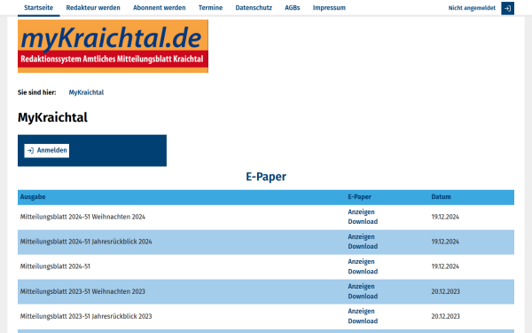 www.mykraichtal.de