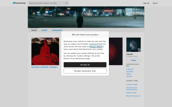 girlclaude.bandcamp.com
