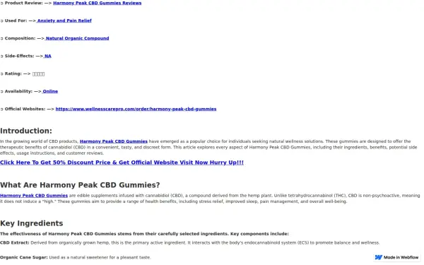 harmony-peak-cbd-gummies-benefit.webflow.io