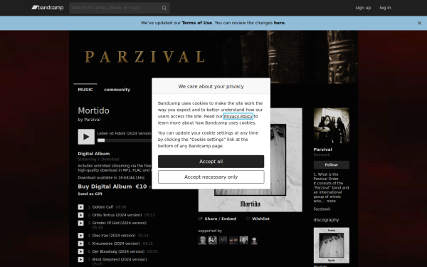 orderofparzival.bandcamp.com