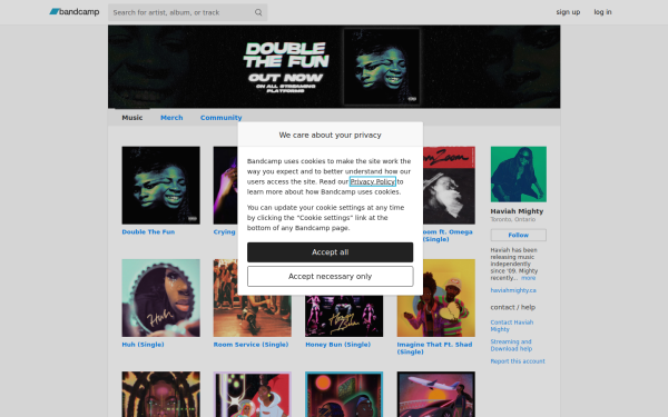 haviahmighty.bandcamp.com