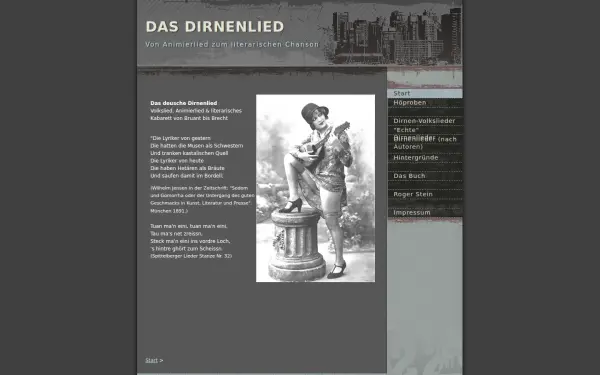 dirnenlied.de