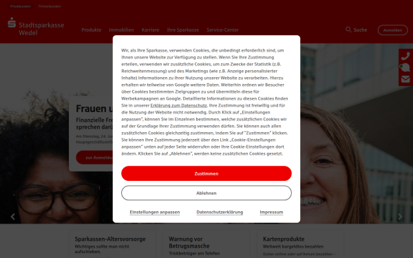 www.sparkasse-wedel.de