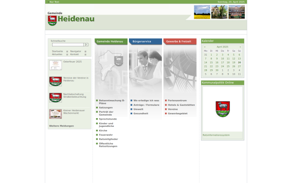 www.gemeinde-heidenau.de