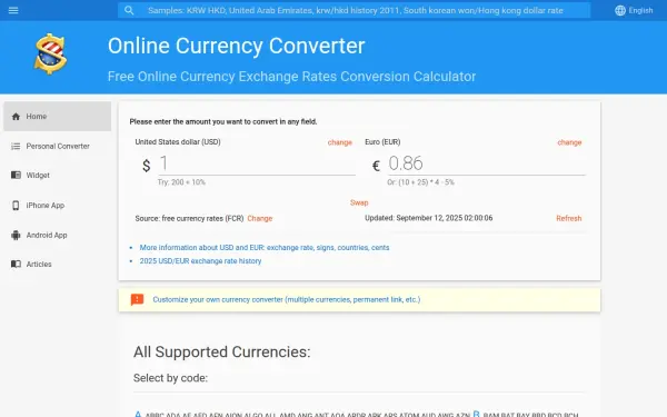 freecurrencyrates.com