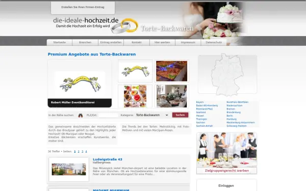 die-ideale-hochzeitstorte.de