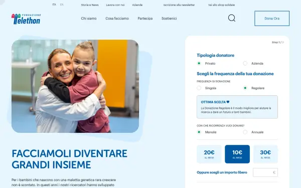 www.fondazionetelethon.it