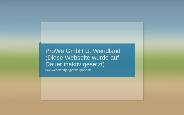 prowe-gmbh.de