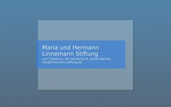 linnemann-stiftung.de