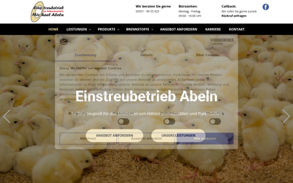 www.einstreubetrieb-abeln.de