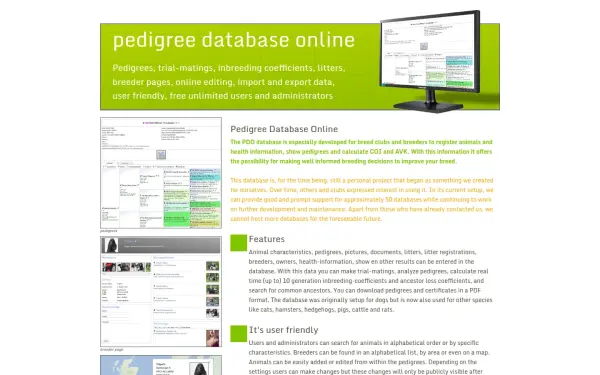 pedigreedatabaseonline.com