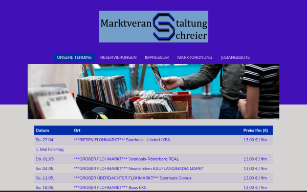 www.schreiers-flohmaerkte.de