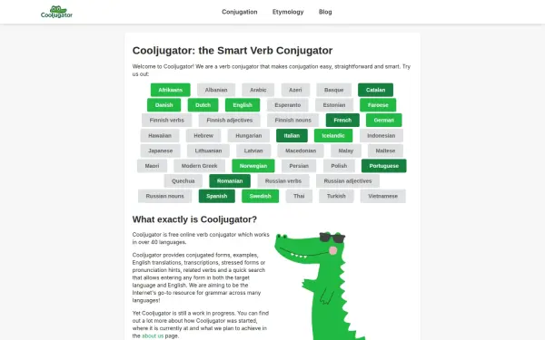 cooljugator.com