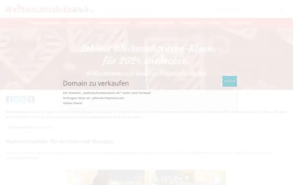 www.weihnachtsdekowelt.de
