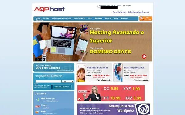 aqphost.com