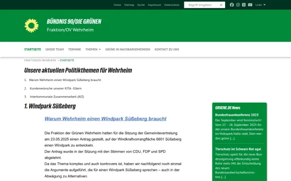 gruene-wehrheim.de