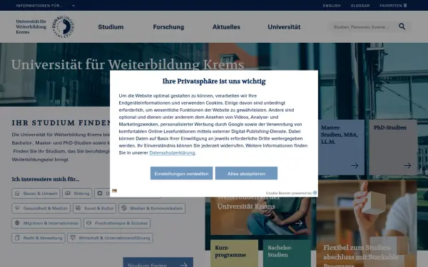 www.donau-uni.ac.at