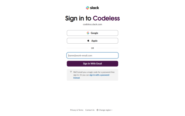 codeless.slack.com