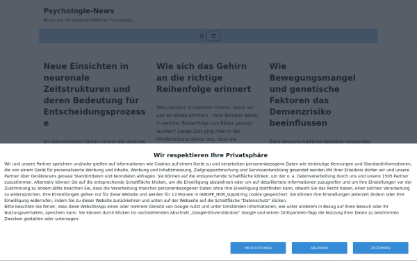 psychologie-news.stangl.eu