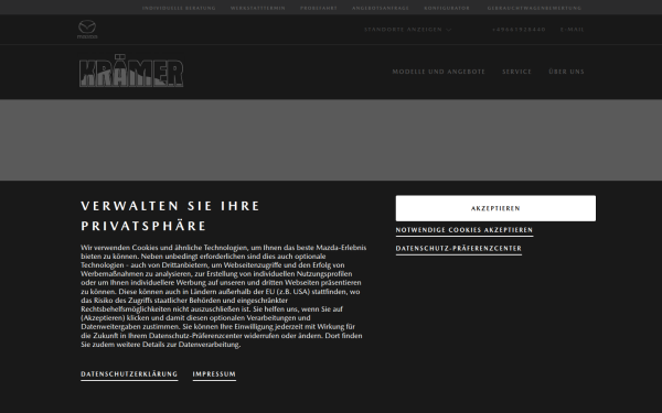 www.mazda-autohaus-kraemer-fulda.de