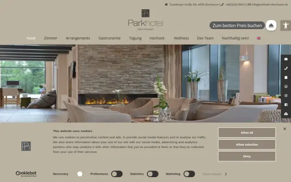 parkhotel-oberhausen.de