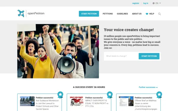 www.openpetition.org