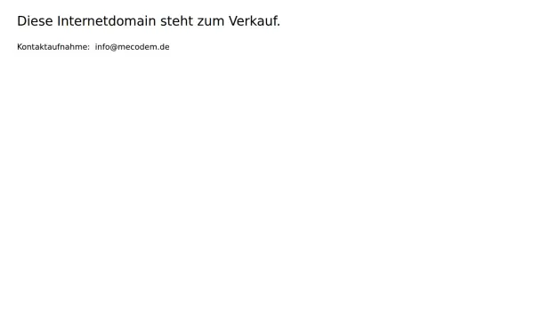 mecodem.de
