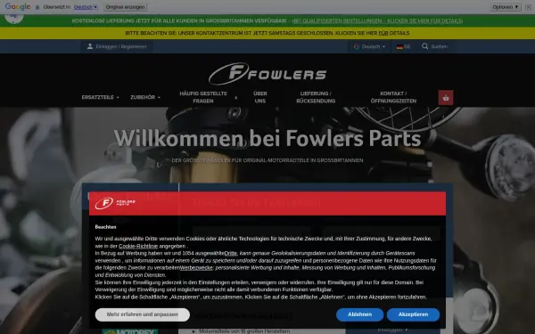 de.fowlersparts.co.uk