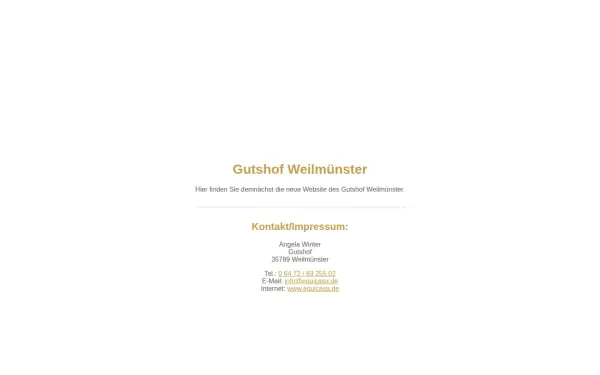 www.gutshof-weilmuenster.de