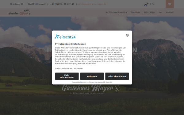 gaestehaus-mayer.de