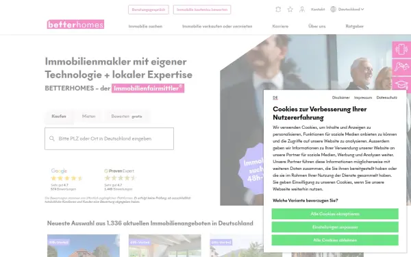 www.betterhomes.de